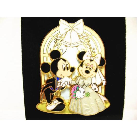 ミッキー&amp;ミニー 結婚式 ウェディング ピンズ ディズニー