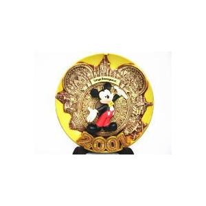 TDL 2001年 ニューセンチュリー記念 ミッキー レリーフプレート 絵皿