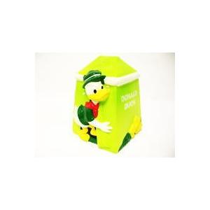 ドナルド テント型 レリーフ バンク 貯金箱 80年代 ディズニー : FAR