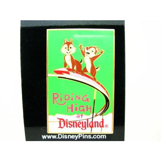 チップ&amp;デール Disneyland モノレール ポストカード ピンズ ディズニー チップとデール