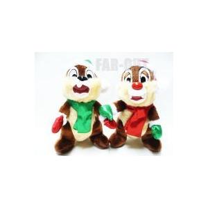チップ&デール クリスマス ぬいぐるみ テーマパーク版 ディズニー