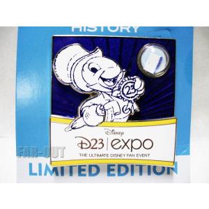 D23 Expo USA 2011 ジミニークリケット A Piece of D23Expo ヒストリー ピンズ ディズニー｜far-out