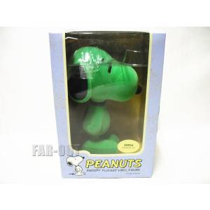 ピーナッツ スヌーピー Flocked フロック ビニール フィギュア ドール