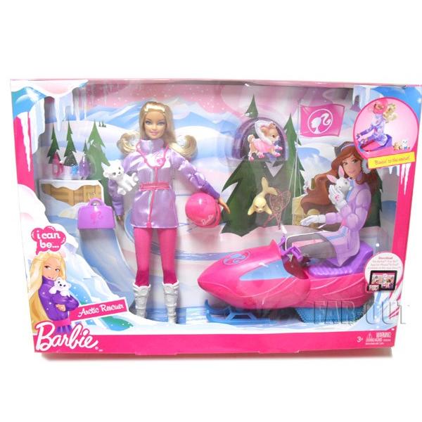 バービー I can be... Arctic Rescuer 北極圏動物レスキュー隊 デラックスセ...