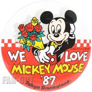 TDL SPRING OF 1983 OPENING グランドオープン記念 ミッキー 丸型