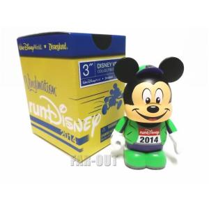 バイナルメーション runDisney 2014 ラン・ディズニー ミッキー グリーン マラソン走者...