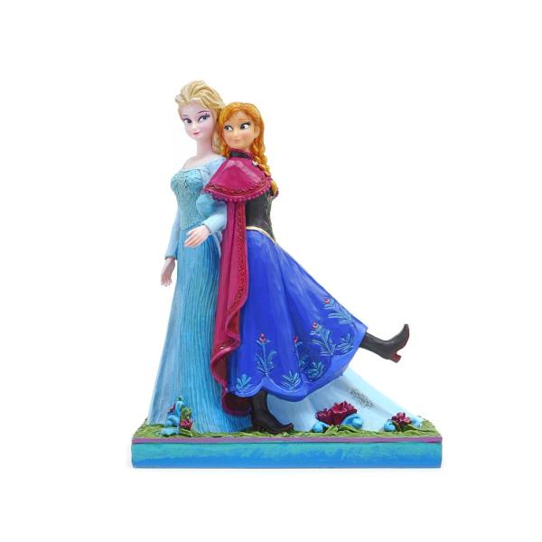 ディズニー・トラディション アナと雪の女王 アナ&amp;エルサ フィギュアリン Jim Shore ジム・...