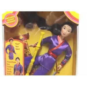 ムーラン Secret Hero Mulan 着せ替えファッション付き ドール 人形 1997年 デ...
