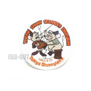 TDL SPRING OF 1983 OPENING グランドオープン記念 ミッキー 丸型