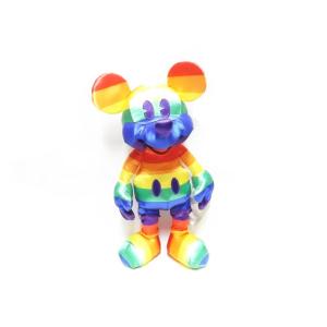 ミッキー レインボー 虹色 ぬいぐるみ ゲイデイズ LGBT Mickey Rainbow Plush｜far-out