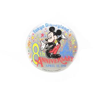 ディズニーランド 1st Visit ミッキー Fab6 缶バッジ ニューバージョン