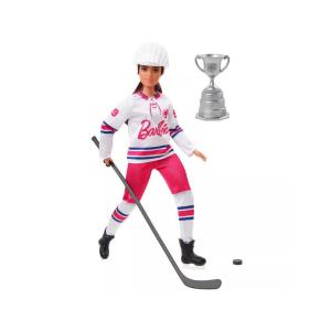 バービー アイスホッケープレイヤー ポーザブル ドール 人形 ウィンタースポーツ ブルネットヘア Barbie Ice Hockey Player You can be anything｜far-out