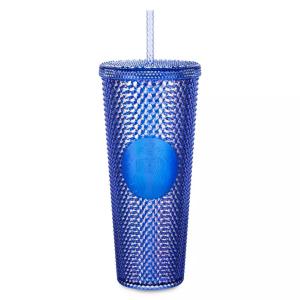 スターバックス コーヒー ドリンクカップ スタッド ダイヤモンドカット タンブラー カップ ブルー Studded Tumbler Cup Starbucks ディズニー スタバ｜far-out