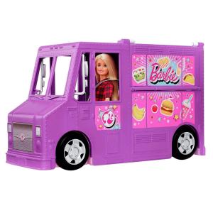 バービー フードトラックカー小物類付き プレイセット Barbie Fresh 'n Fun Food Truck｜far-out