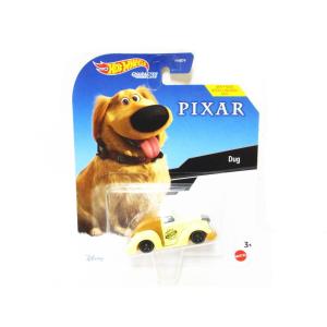 ホットウィール カールじいさんの空飛ぶ家 ダグ 犬 メタルダイキャストカー ミニカー 車 Hot Wheels Pixar Up Dug