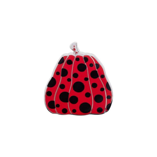草間彌生 アート パンプキン ピンバッジ レッド 美術館限定 Yayoi Kusama Pumpki...