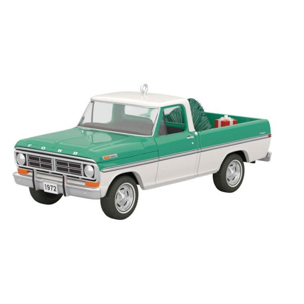 ホールマーク 2022 オーナメント フォード トラック 1972 ダイキャストメタル ミニカー H...