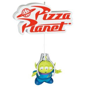 ホールマーク 2023 オーナメント トイストーリー エイリアン モーション アクション ピクサー Toy Story I Have Been Chosen Pizza Planet｜far-out