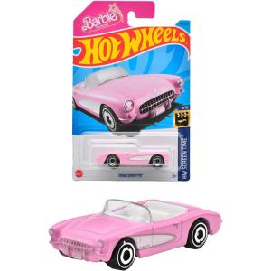 ホットウィール ベーシックカー バービー 1956 シボレー コルベット ダイキャストカー ミニカー Hot Wheels Barbie 1956 Corvette  HNK31｜far-out