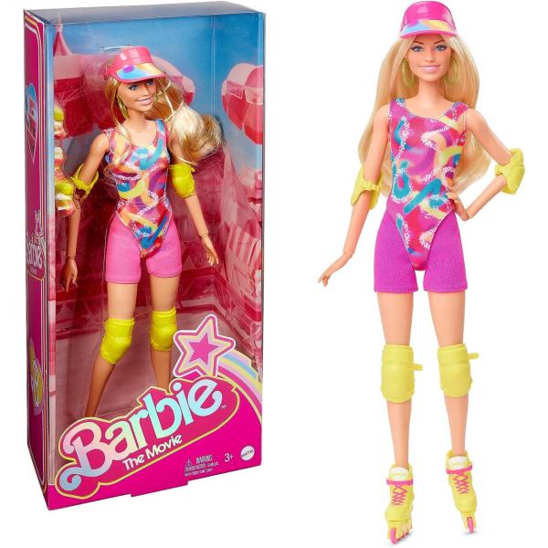 映画 「バービー」  スケーティングファッション ドール ローラースケート Barbie the M...