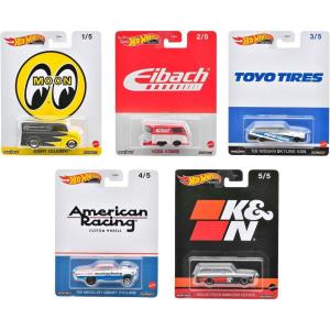 ホットウィール ポップカルチャー MOON, TOYO TIRES 他 メタルダイキャスト ミニカー 5点コンプリートセット Hot Wheels Pop Culture｜far-out