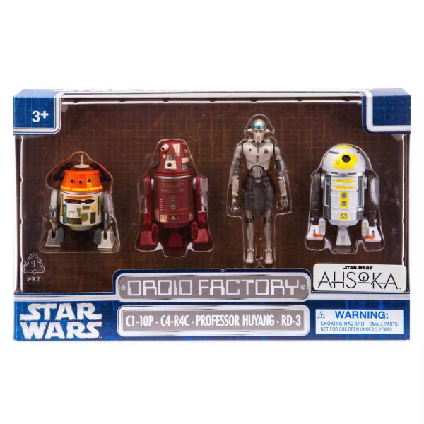 スター・ウォーズ アソーカ ドロイド フィギュア 4体セット ディズニーテーマパーク限定 Star ...