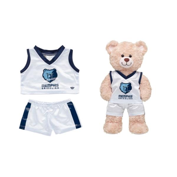 NBA公式 メンフィス グリズリーズ 河村勇輝所属 2024 ベアぬいぐるみ用 バスケットボール ユ...