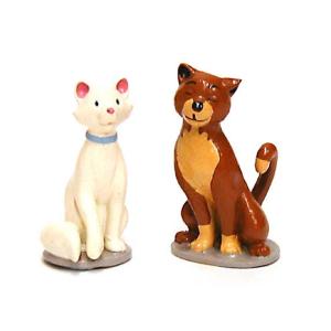 アリストキャット ダッチェス&オマリー メタルフィギュア 2点セット おしゃれキャット ディズニーキャット 猫｜far-out