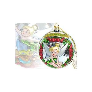 シンデレラ 70周年記念 ピンクドレス ガラスドーム オーナメント