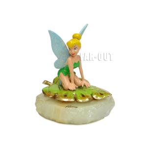 ロン・リー ティンカー・ベル 指ぬきの上に座る 天然石 スカラプチャー