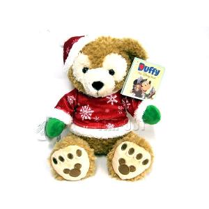 TDS ダッフィー 2005年 クリスマス ファーのマフラー サンタ帽 ビーズ