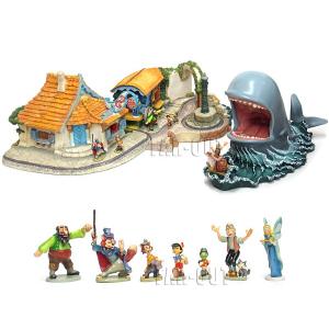 ゴーベル ミッキーマウスとプルート陶器フィギュアリン ディズニアナ