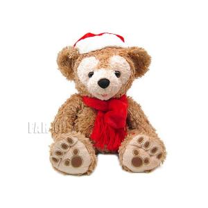 TDS ダッフィー 2005年 クリスマス ファーのマフラー サンタ帽 TDS ダッフィー 2005年 クリスマス ファーのマフラー サンタ帽