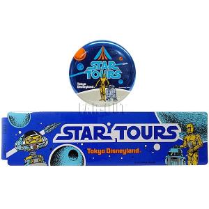 TDL キャプテンEO 1987年 オープン記念 缶バッジ 缶バッチ ディズニー