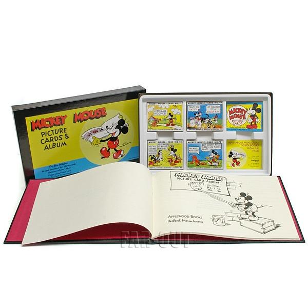 ミッキーマウス ピクチャーカード &amp; アルバム セット 復刻版 1995年 ディズニー Mickey...