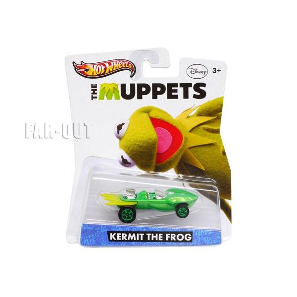 ザ・マペッツ カーミット ホットウィール メタルダイキャスト ミニカー The Muppets Ho...