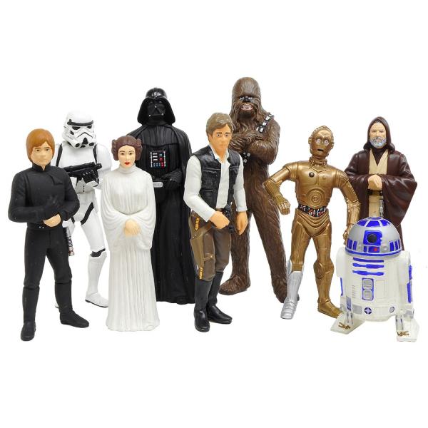 スター・ウォーズ ビニールフィギュア 9点セット ストア限定 1993年 STAR WARS Vin...