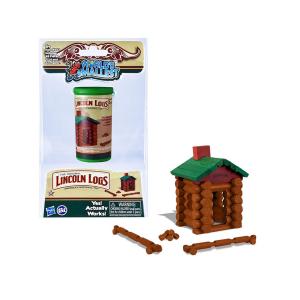 WORLD'S SMALLEST リンカーンログハウス レトロ ミニチュア