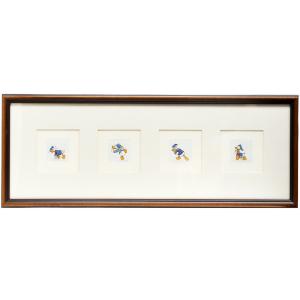 ミッキー Sowa & Reiser エッチング版画 ハンドペイント アート