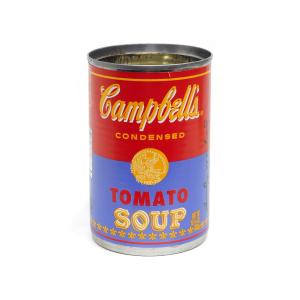 アンディ・ウォーホル キャンベルスープ 空缶 レッド & ブルー トマト 2012年 記念限定版 Andy Warhol Campbell's Soup Can｜far-out