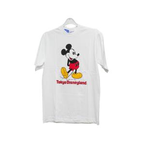 東京ディズニーランド ミッキー ヴィンテージ Tシャツ Mサイズ 1983年 ホワイト 白 TDL Mickey｜far-out