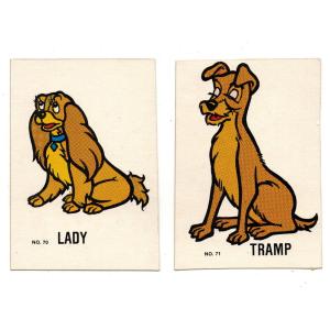 わんわん物語 70周年記念 レディ&トランプ オーナメント スケッチ