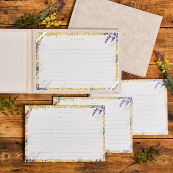 ゲストブック 芳名帳 結婚式 芳名録 受付 ブライダル ウェディング 展示会 展覧会 シート／ベロア...