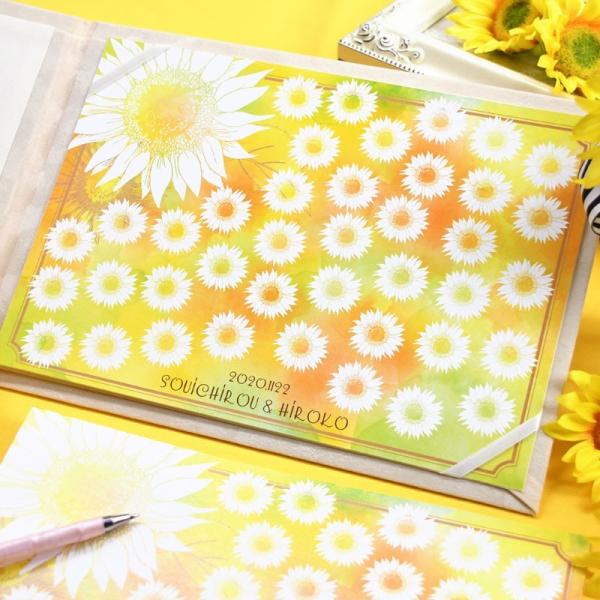 結婚式 ゲストブック / 寄せ書き芳名帳 「ロッティサマー」 / 二次会 パーティー