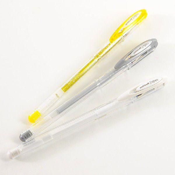 ゲルインクボールペン（3本セット）/ 色つき台紙にもメッセージが書ける