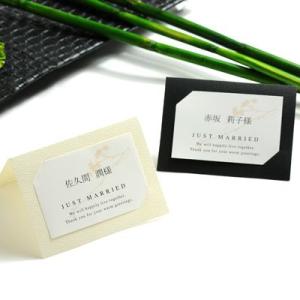 結婚式席札 紗羅（さら） 席札手作りセット（10部セット）