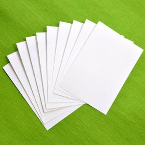 結婚式　ハガキサイズ 白無地台紙（10枚以上でご注文ください）