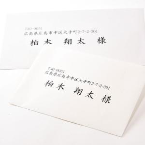 結婚式 招待状 完成品オーダーオプション 筆耕オ...の商品画像