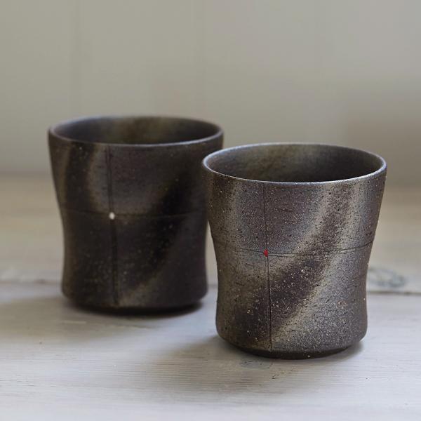 結婚式 贈呈品 / 卯山窯・ペルメールオリジナル ペア焼酎カップ / 両親プレゼント