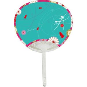 お見送りギフトに プチサンクスうちわ 涼華（30部から）